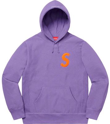 Supreme S Logo Hooded Sweatshirt (FW19) Light Violet Buy Supreme S Logo Hooded Sweatshirt (FW19) Light Violet