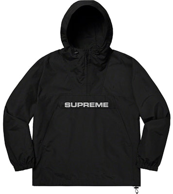 Supreme Heavy Nylon Anorak Black Buy Supreme Heavy Nylon Anorak Black