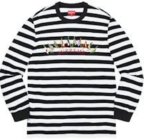 Supreme Flags L/S Top White Stripe Supreme Flags L/S Top White Stripe