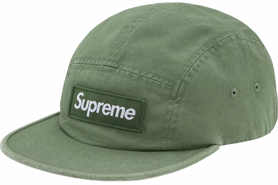 supreme-military-camp-cap-olive