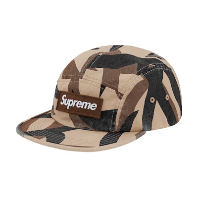 Supreme Military Camp Cap (FW19) Tan Tribal Camo