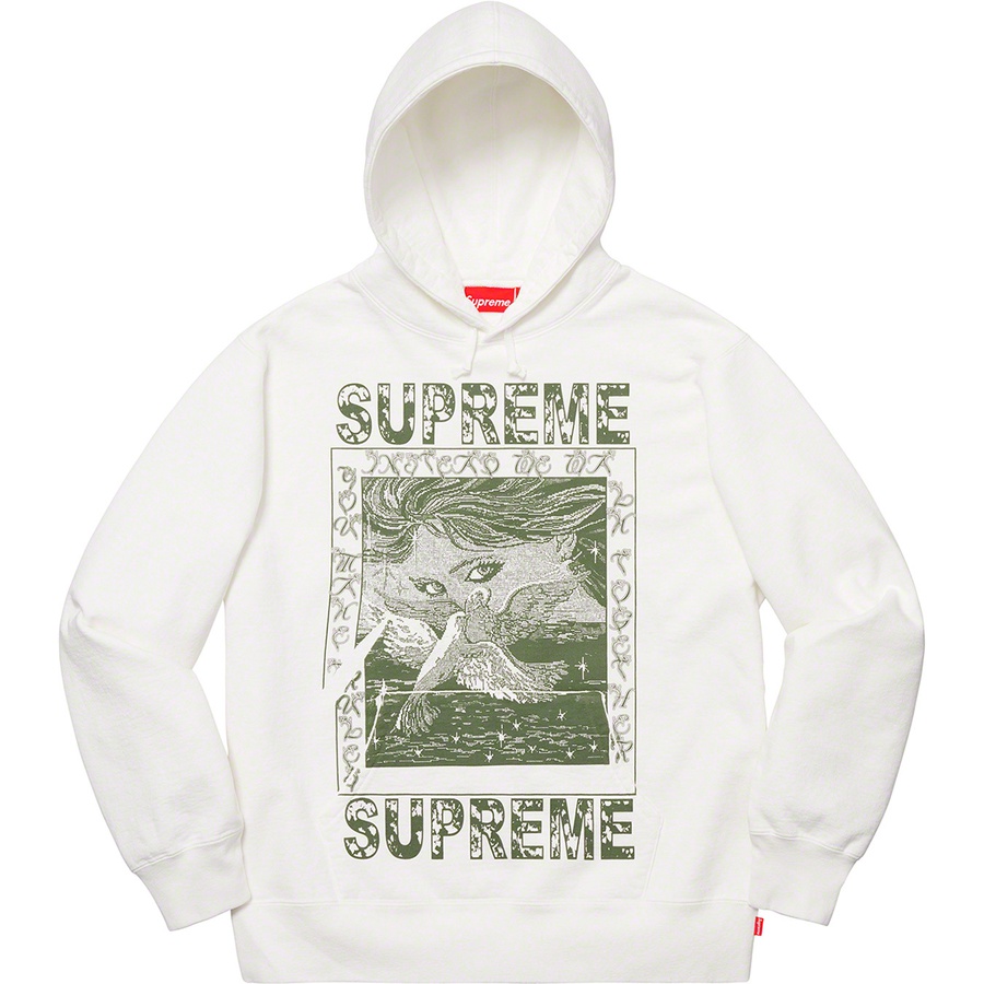 Supreme Doves Hooded Sweatshirt White