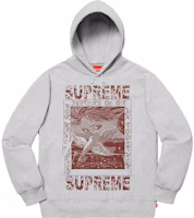 Supreme Doves Hooded Sweatshirt Heather Grey Supreme Doves Hooded Sweatshirt Heather Grey