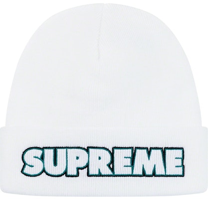 Supreme Outline Beanie White Buy Supreme Outline Beanie White