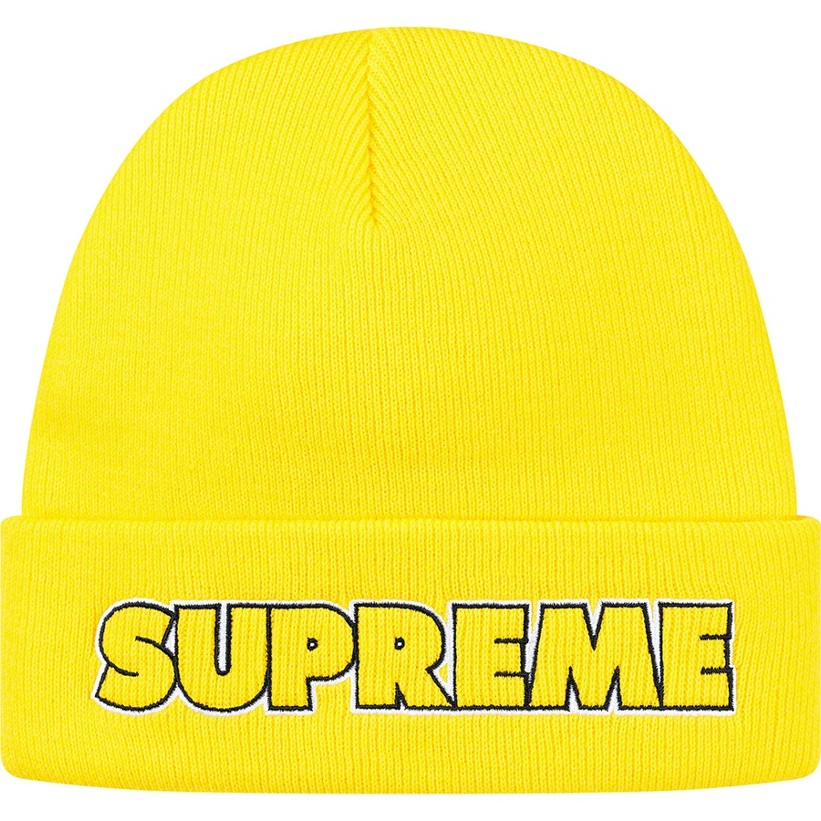 新作情報 超希少品！Supreme Outline Beanie コムドットゆうた着用