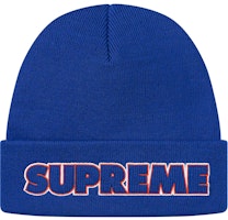 Supreme Outline Beanie Royal Supreme Outline Beanie Royal