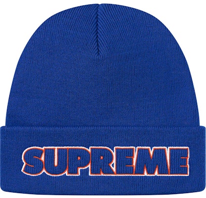 Supreme Outline Beanie Royal Buy Supreme Outline Beanie Royal