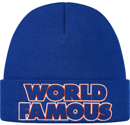 Supreme Outline Beanie Royal Order Supreme Outline Beanie Royal