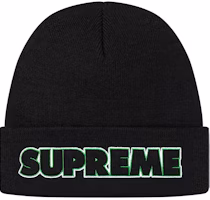 Supreme Outline Beanie Black Supreme Outline Beanie Black