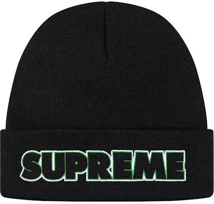 Supreme Outline Beanie Black Buy Supreme Outline Beanie Black