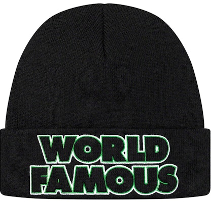 Supreme Outline Beanie Black Order Supreme Outline Beanie Black