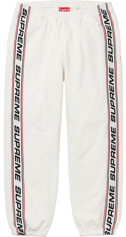 supreme-text-rib-sweatpant-white