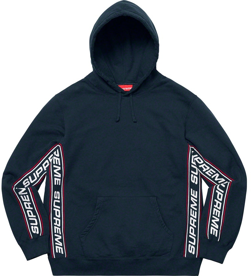 supreme-text-rib-hooded-sweatshirt-navy
