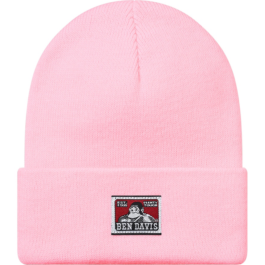 Supreme Ben Davis Beanie Pink - Novelship