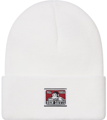 Supreme Ben Davis Beanie Putih Buy Supreme Ben Davis Beanie Putih
