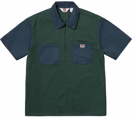 至高班戴維半拉鍊工作襯衫海軍藍 Buy 至高班戴維半拉鍊工作襯衫海軍藍