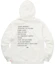 Order Supreme The Velvet Underground Hooded Sweatshirt White