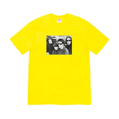 Supreme The Velvet Underground Tee Yellow