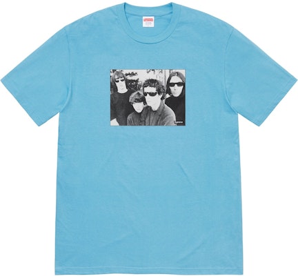 Supreme The Velvet Underground Tee Light Slate Buy Supreme The Velvet Underground Tee Light Slate