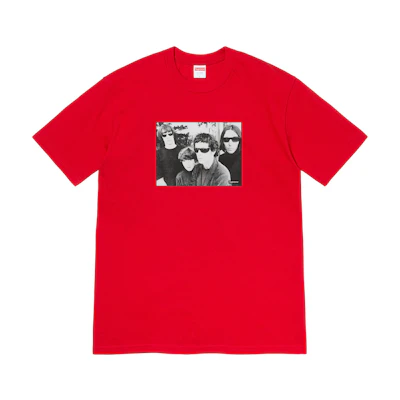 Supreme The Velvet Underground Tee Red