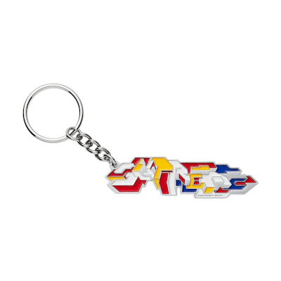 Supreme Delta Logo Keychain Multicolor