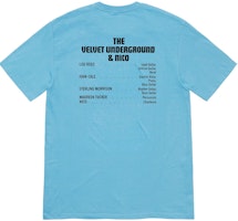 Supreme The Velvet Underground & Nico Camiseta Gris Claro Order Supreme The Velvet Underground & Nico Camiseta Gris Claro