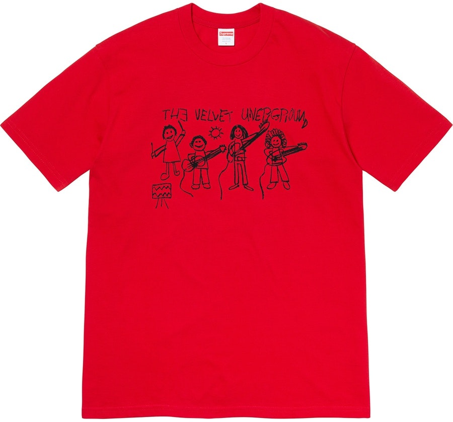 supreme-the-velvet-underground-drawing-tee-red