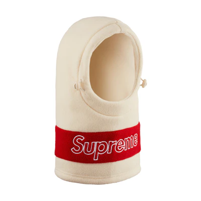 Supreme Polartec Balaclava White