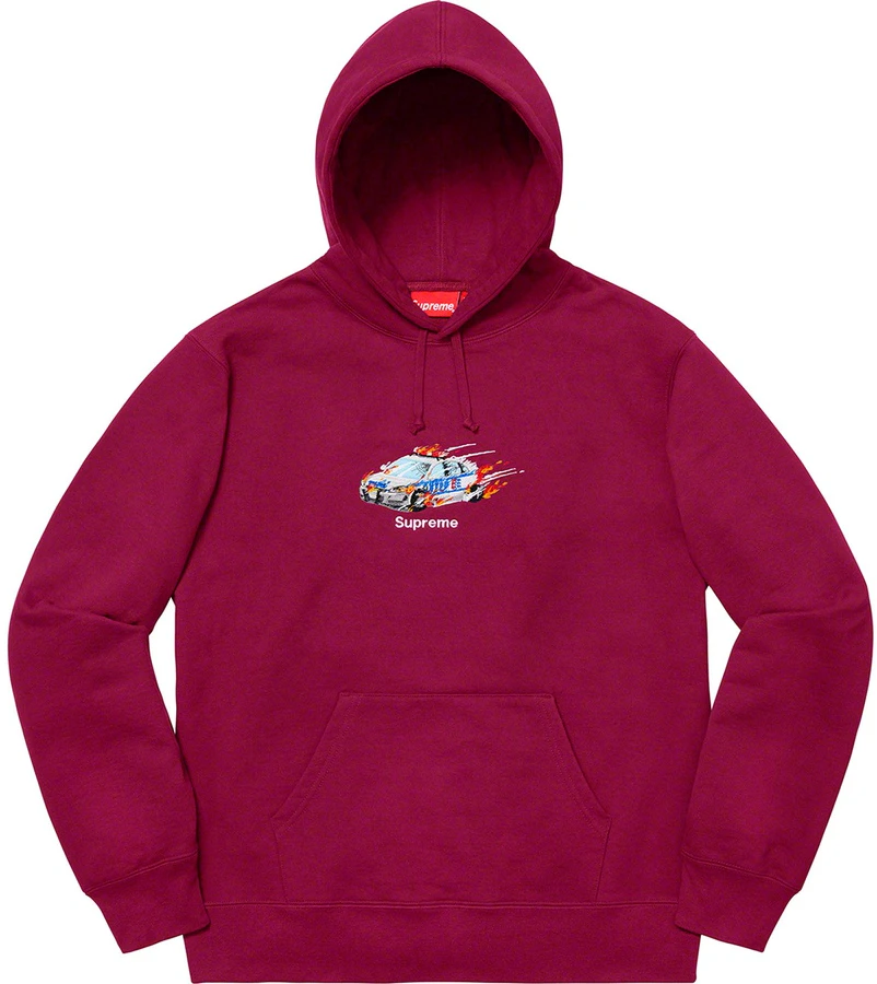 supreme-cop-car-hooded-sweatshirt-dark-magenta