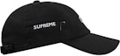 Order Supreme x Lacoste Topi Pique 6-Panel Hitam