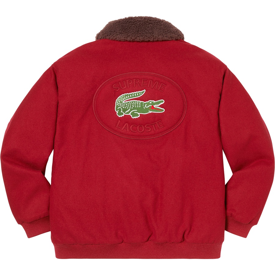 Supreme x 2025 lacoste jacket