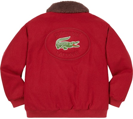 Supreme x lacoste bomber Clearance