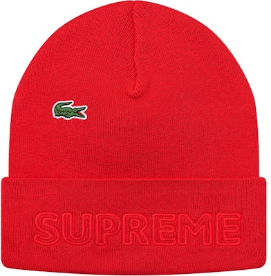 Gorro Rojo Supreme x Lacoste Buy Gorro Rojo Supreme x Lacoste
