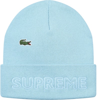 Topi Supreme x Lacoste Biru Muda Buy Topi Supreme x Lacoste Biru Muda
