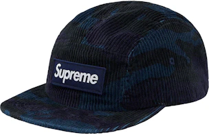 Supreme Camo Corduroy Camp Cap Navy Camo Supreme Camo Corduroy Camp Cap Navy Camo