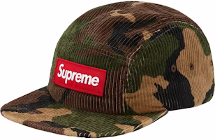 Supreme Camo Corduroy Camp Cap Woodland Camo Supreme Camo Corduroy Camp Cap Woodland Camo