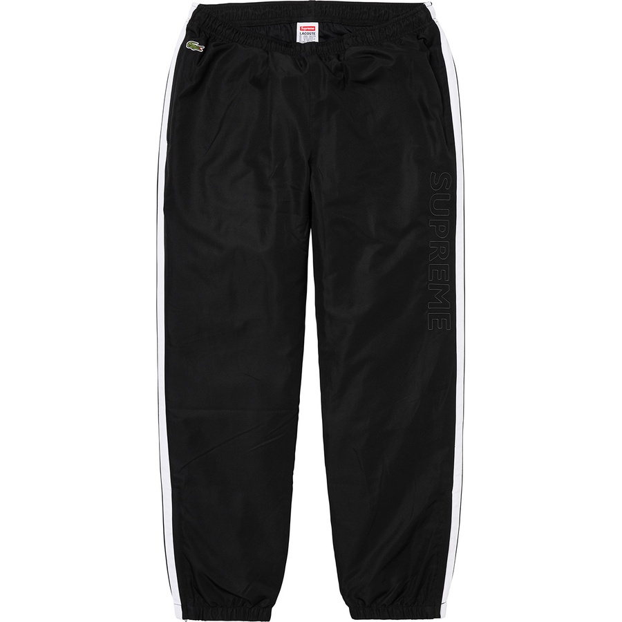 Supreme x Lacoste Track Pant Black Novelship