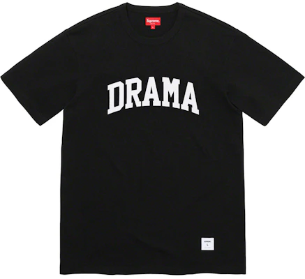 Supreme Drama Camiseta Manga Corta Negra Buy Supreme Drama Camiseta Manga Corta Negra