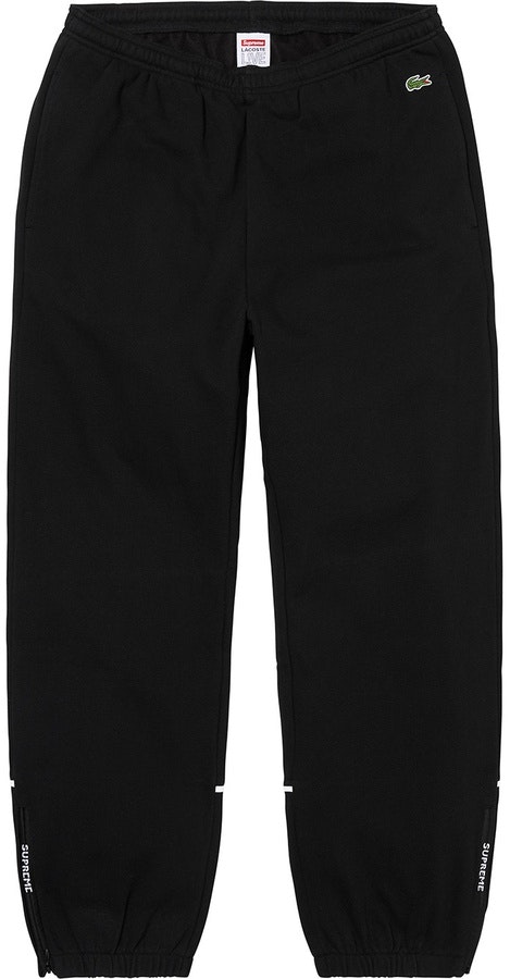 supreme-lacoste-pique-pant-black