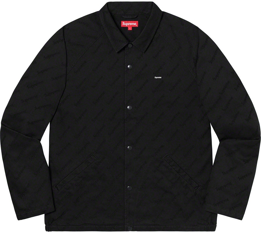 supreme-snap-front-jacquard-logos-twill-jacket-black