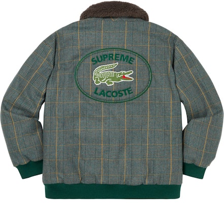 Supreme x lacoste bomber Clearance