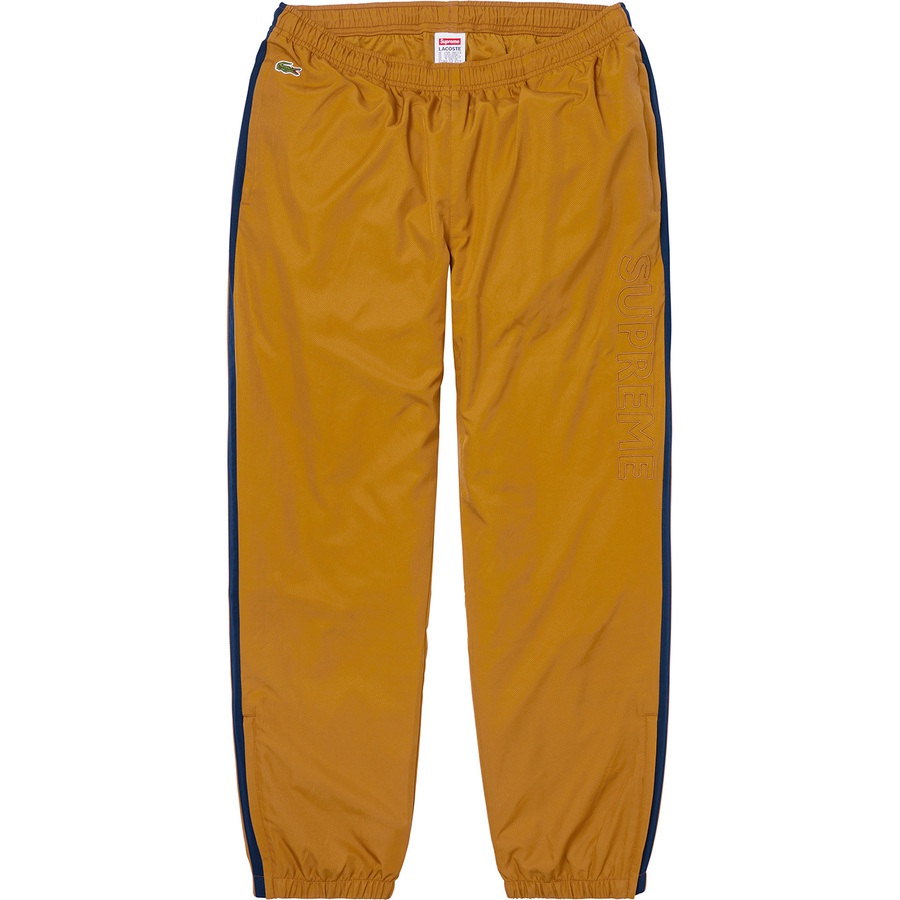 Buy Supreme x Lacoste Track Pant Gold Novelship