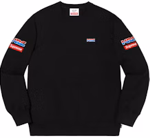 Supreme x Honda x Fox Racing Crewneck Black Supreme x Honda x Fox Racing Crewneck Black