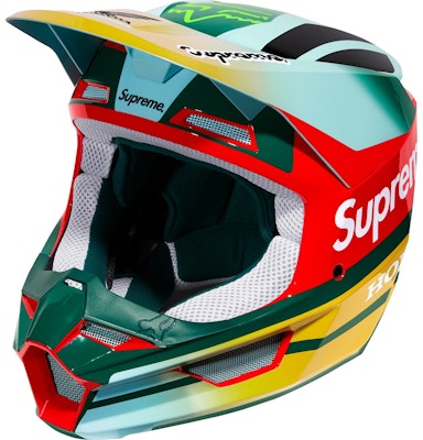 Supreme x Honda x Fox Racing V1 Helmet Moss Buy Supreme x Honda x Fox Racing V1 Helmet Moss