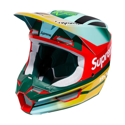 Supreme Honda Fox Racing V1 Helmet Moss