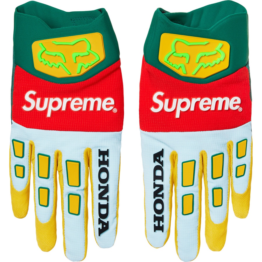 Buy Supreme x Honda x Fox Racing Gloves Moss Novelship