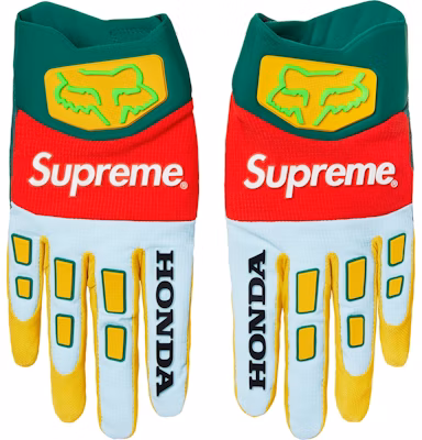Supreme x Honda x Fox Racing Gloves Moss Buy Supreme x Honda x Fox Racing Gloves Moss