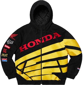 Supreme x 本田 x Fox Racing 黑色拉链工装夹克 Buy Supreme x 本田 x Fox Racing 黑色拉链工装夹克