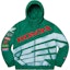Buy Jaket Kerja Supreme x Honda x Fox Racing Puffy Zip Up Hijau Tua
