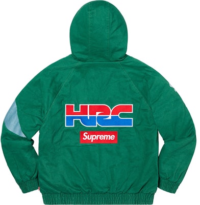 Jaket Kerja Supreme x Honda x Fox Racing Puffy Zip Up Hijau Tua Lookbook Jaket Kerja Supreme x Honda x Fox Racing Puffy Zip Up Hijau Tua